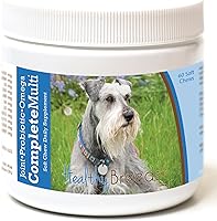 Vista 310 de Healthy Breeds Schnauzer miniatura todo en uno multivitamínico suave masticable 90