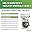 Vetoquinol Enisyl-F Lysine Bites: L-Lysine Chews for Cats & Kittens - Chicken Liver-Flavor, 6.4oz (180g) Recloseable Bag