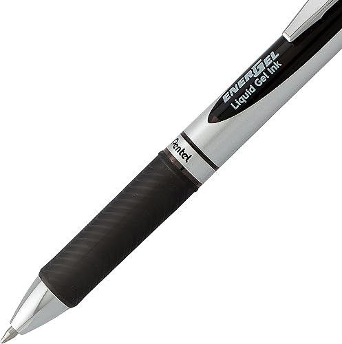 Miniatura 8 de Pentel EnerGel RTX - Bolígrafo de gel líquido retráctil  pulgadas línea mediana tintas de colores surtidos 12 unidades BL77BP12M