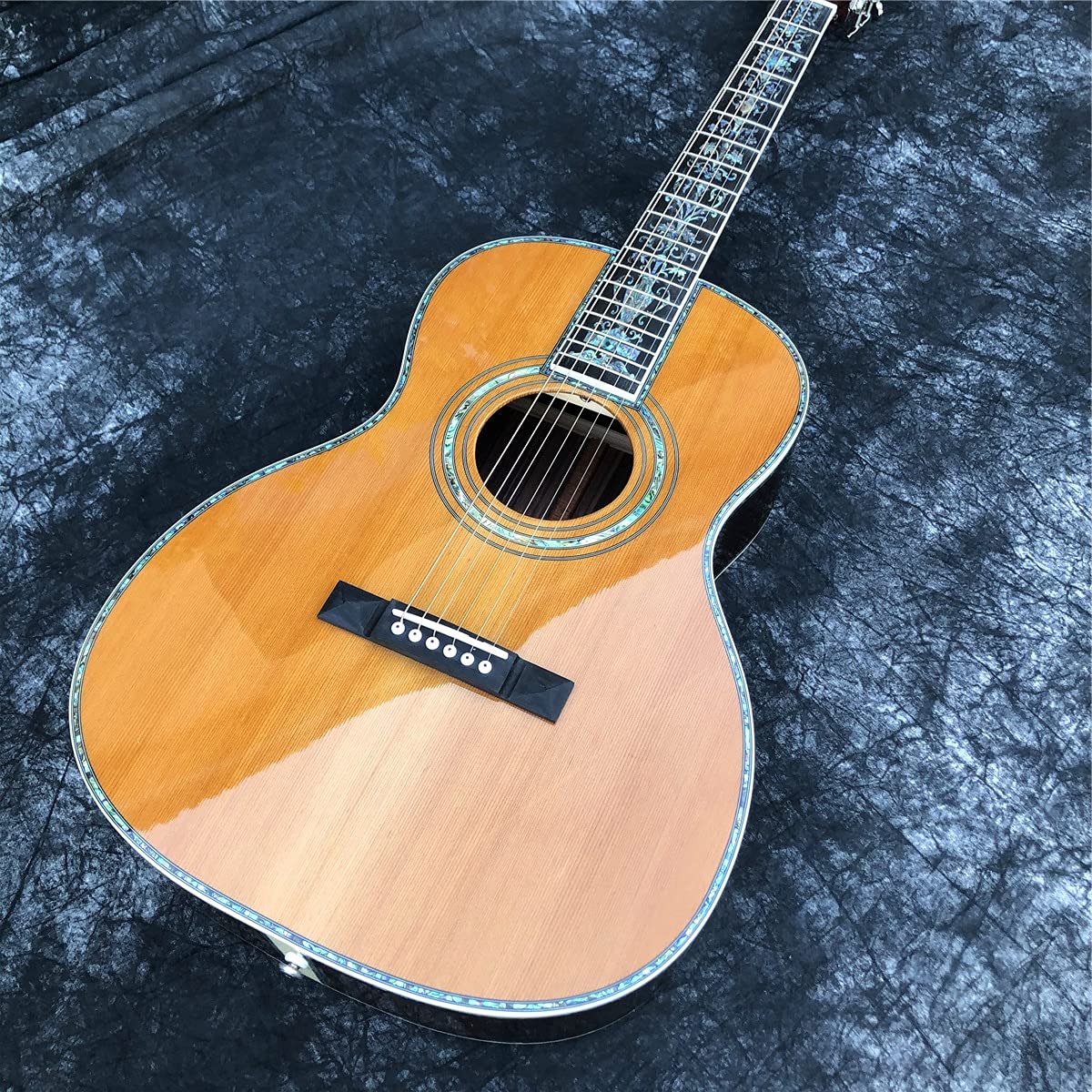 Amazon.co.jp: ギター 39インチレッドシーダーフロント