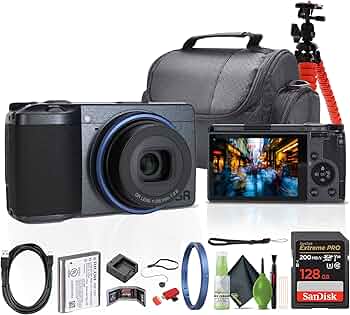 RICOH GR Ⅲx ポーチ付き Amazon.com : Ricoh GR IIIx Digital Camera + SanDisk 128GB Ultra