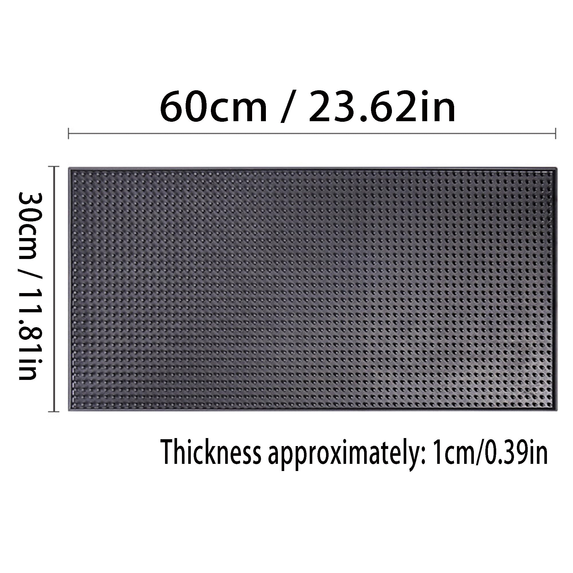 Friseur Matte, Barber Station Matte, 30×60cm Anti Rutsch Barber Organizer Mat, Anti-Rutsch Hitzebeständig Bis Faltbare Silikon, Tool Pad Für Den Salon Shop