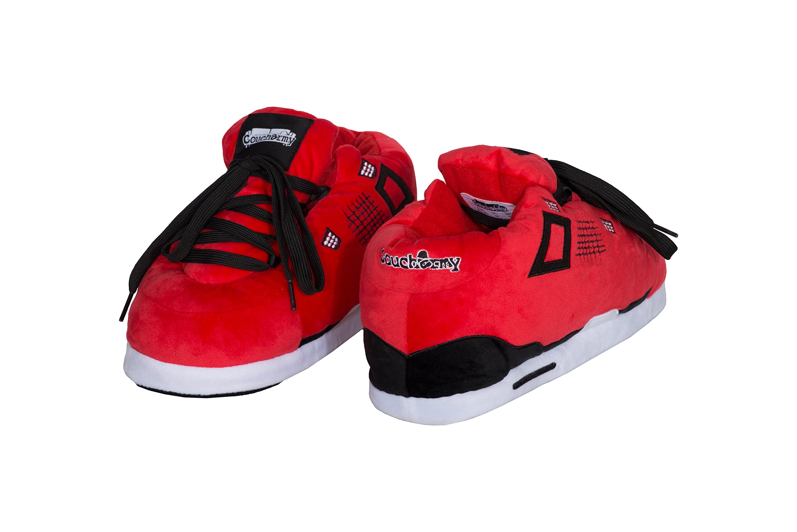 Jay Four Hausschuhe Home Sneakers (S-XL) (L=43-44, Red/Black)