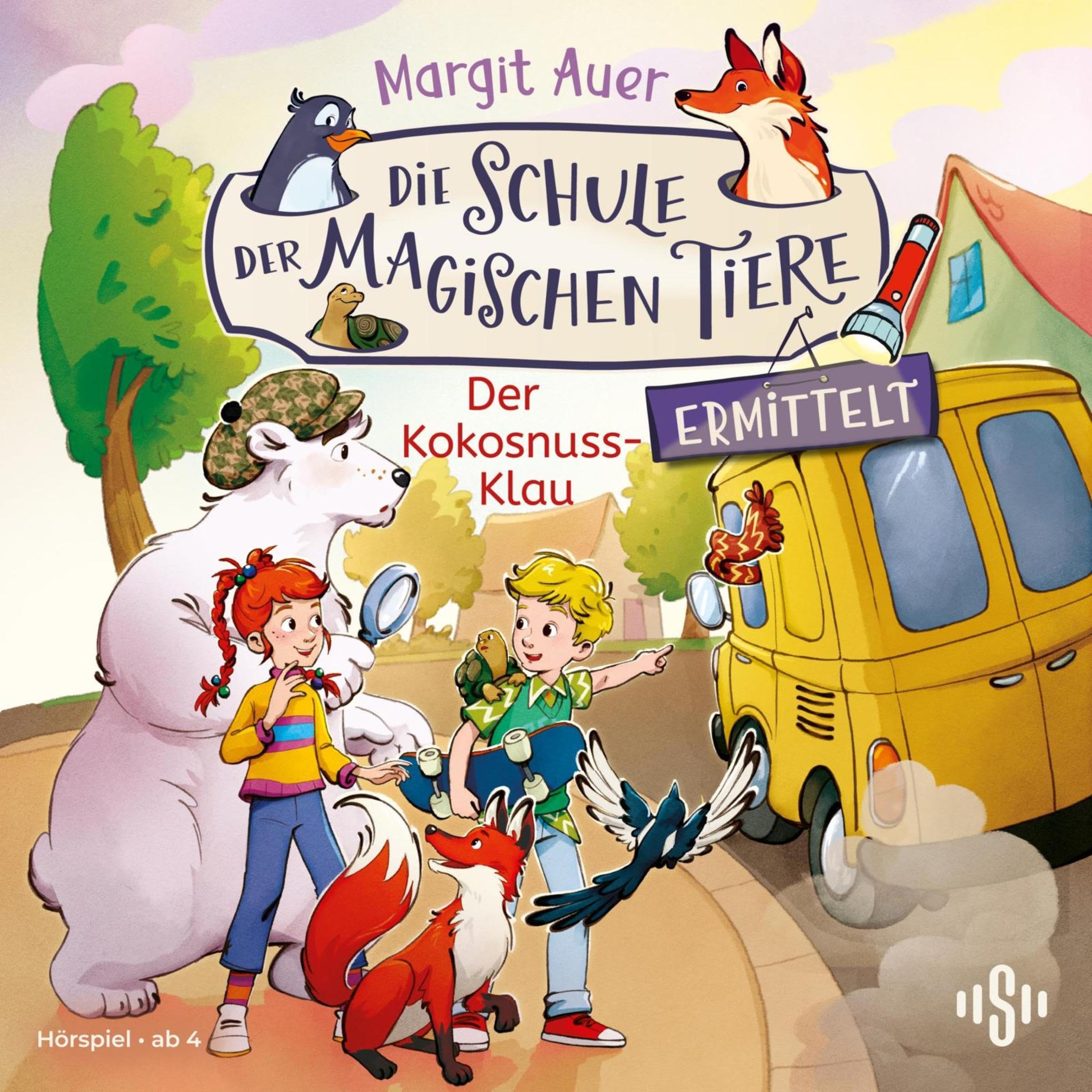 Cover art for Die Schule der magischen Tiere ermittelt Neuausgabe 3: Der Kokosnuss-Klau