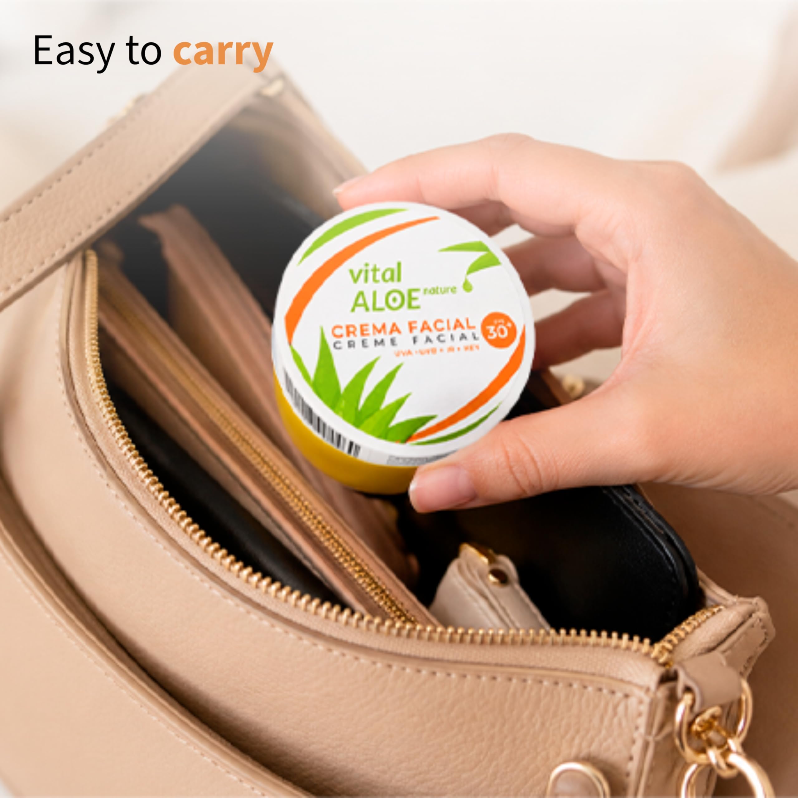Crema Viso Aloe Vera con Protezione Solare SPF 30+ | 2x50 ml | Idratazione e Protezione Quotidiana per il Viso | Texture Leggera Non Grassa | Ideale per Città, Spiaggia e Skincare