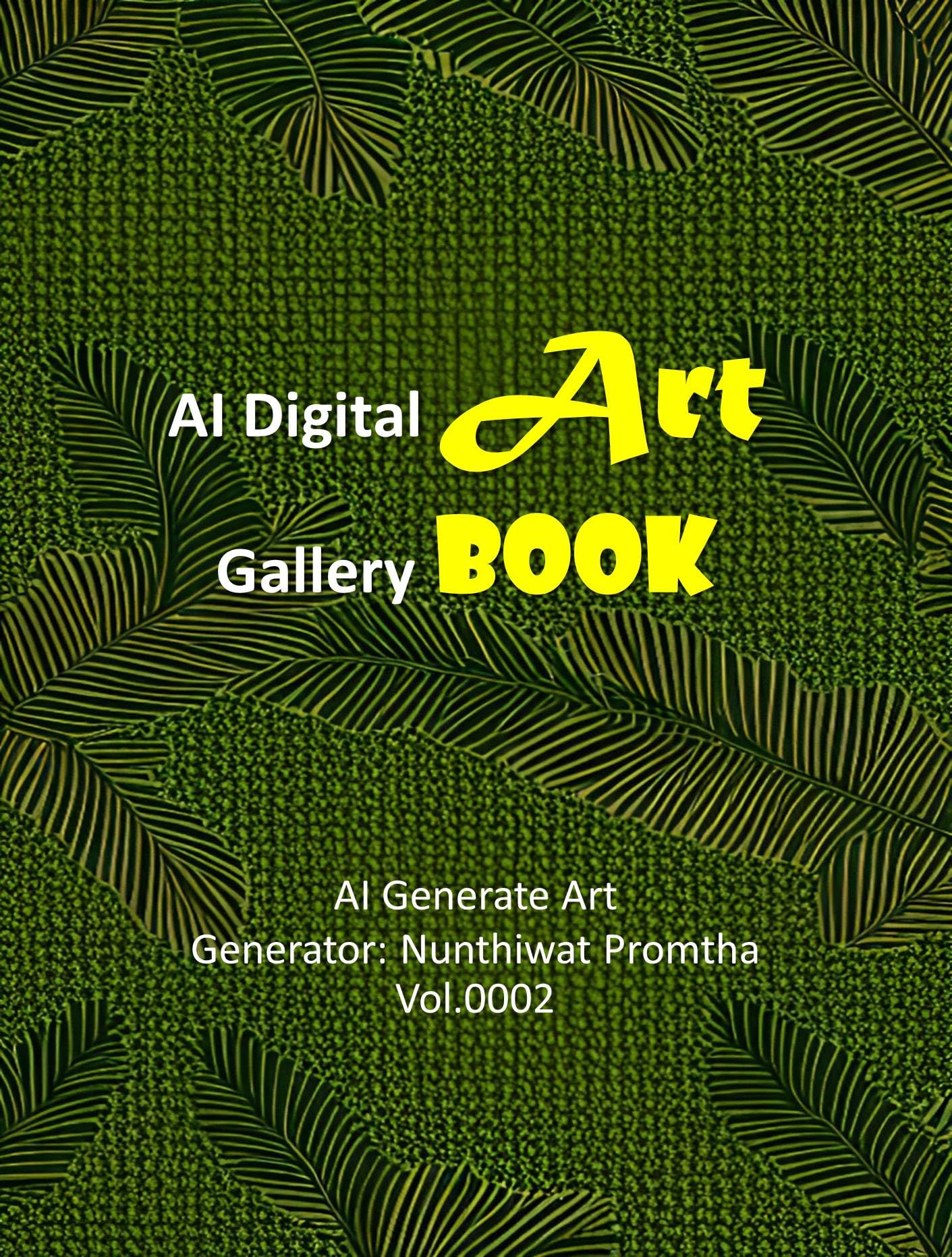 AI ART GALLERY BOOK V.2 livre art intelligence artificielle en anglais