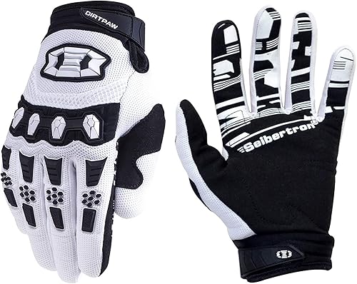 Seibertron Dirtpaw - Guantes unisex para bicicleta BMX MX ATV MTB guantes para bicicleta de montaña, ciclismo, todoterrenoDirt Bike, guantes de