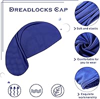 Vista 4 de 4 piezas unisex para rastas de cabello largo, para dormir, accesorios para el cabello, para hombres y mujeres