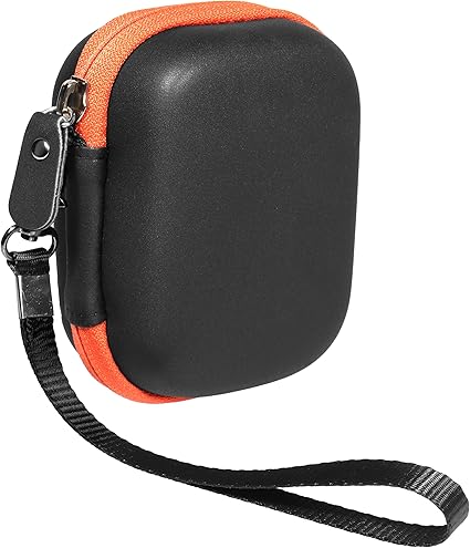 casesack case for spot gen4 3 satellite gps messenger all in one protection case for gps and accessories with featured contrasted orange zip to matc