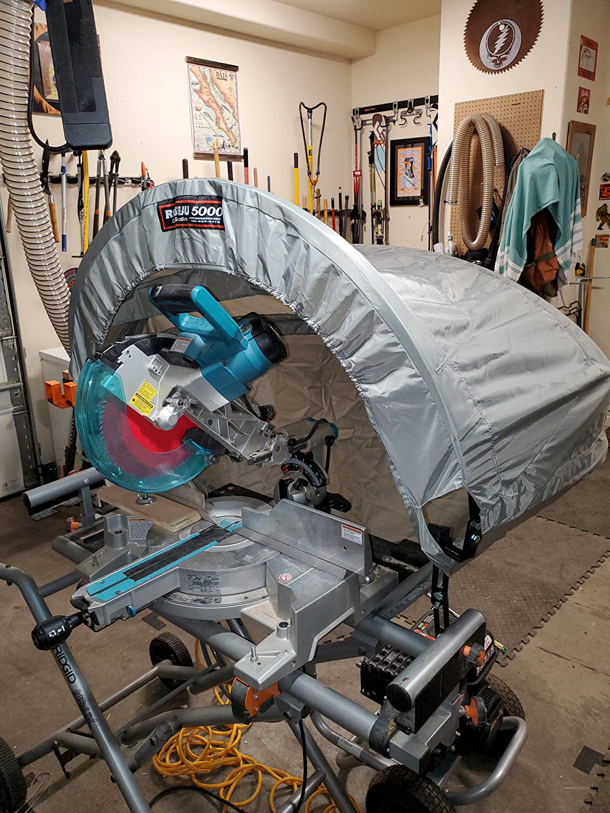 27/mo Finance Rousseau 5000 Dust Solution for Miter Saws, Silver