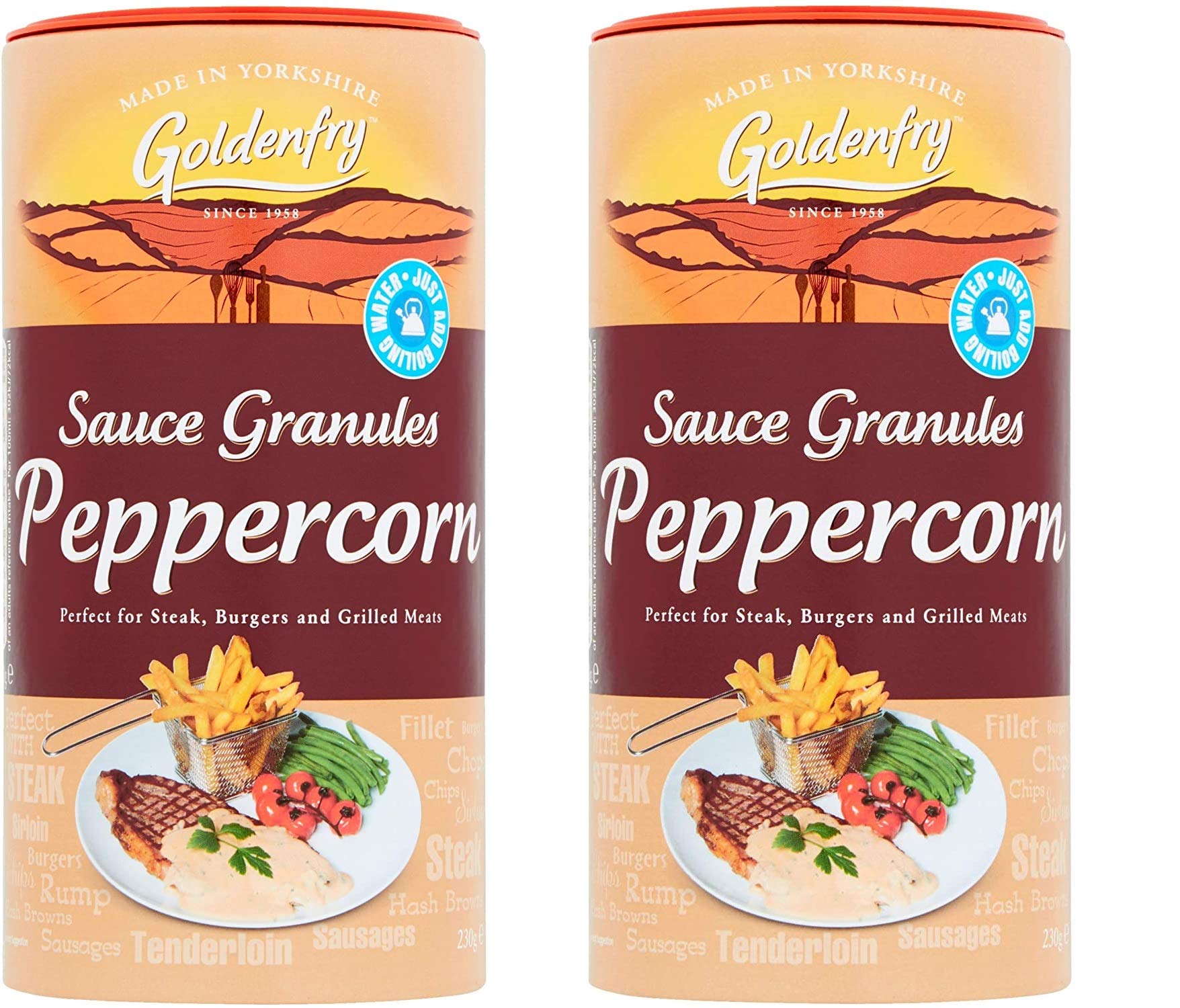 Goldenfry - Granuli di salsa di peperoni, 6 x 230 g