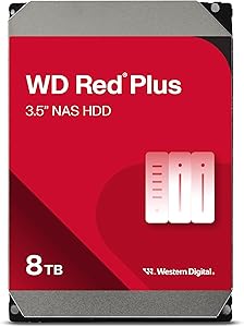 WD Red Plus 8TB NAS HDD Storage