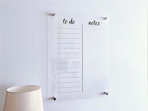 Miniatura 2 de PERSONALIZED To Do Planner Wall Calendar - Personalized Calendar 2024, Acrylic Calendar Dry Erase Calendar Dry Erase Board Weekly Calendar Family