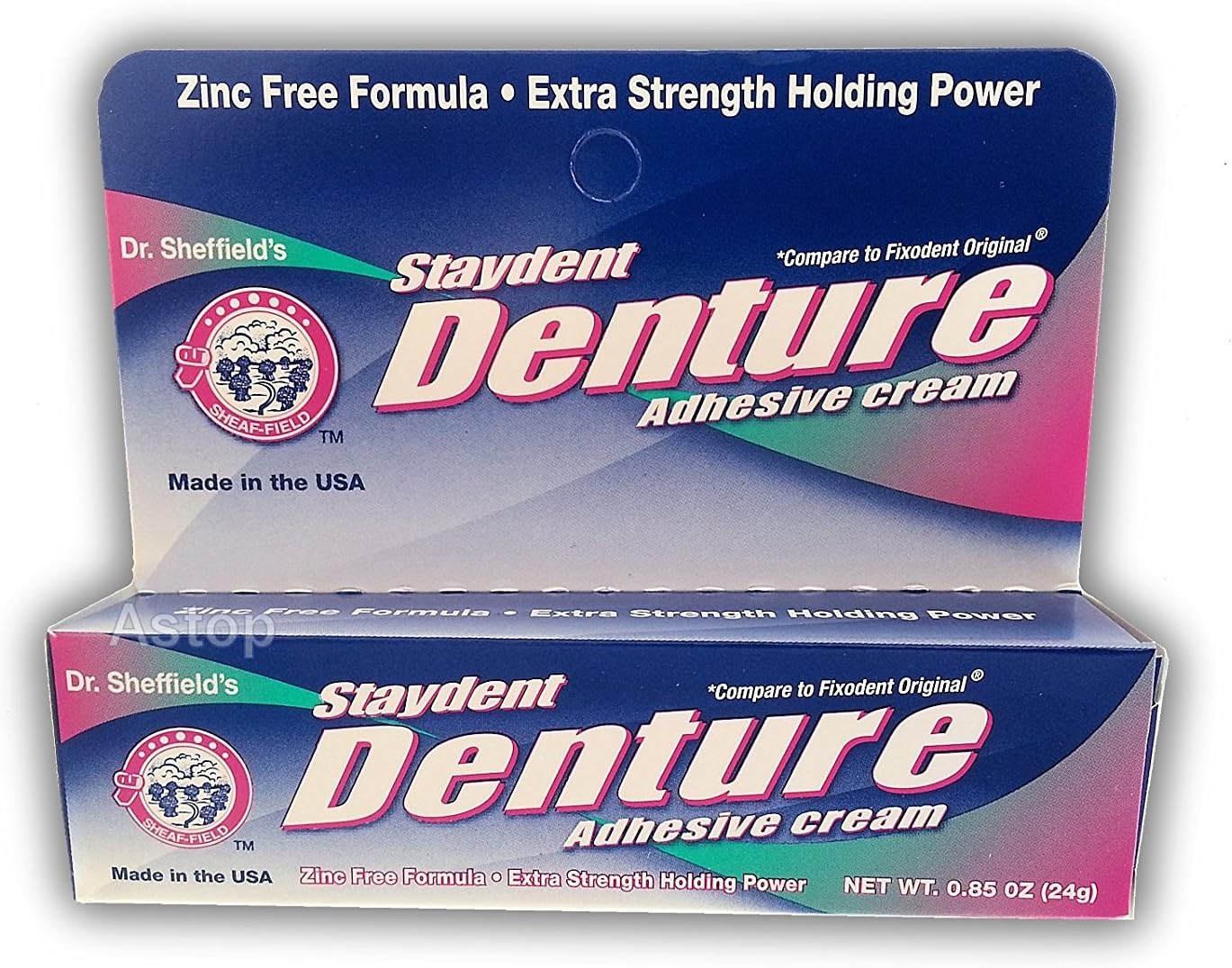 Dr Sheffield's STAYDENT, extra strength Denture Adhesive Cream, 0.85 oz