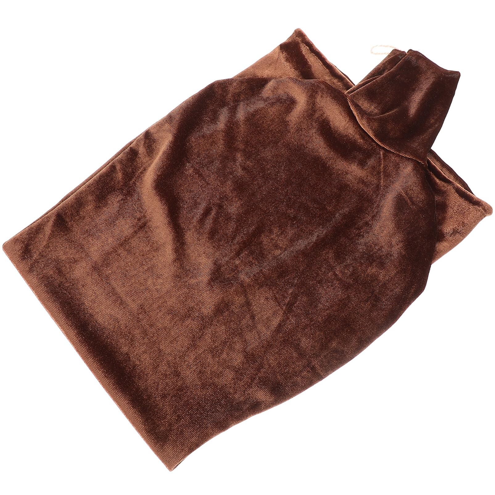 iplusmile Copertura in Velluto Sostituibile per Manichino Donna Mezza Figura Superficie Morbida e Confortevole in Poliestere Colore Caffè per Esposizione Abbigliamento