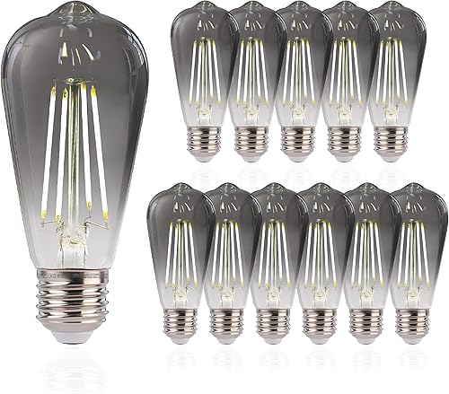 Miniatura 8 de FLSNT Bombillas LED Edison ST19 para tira de luces, bombillas LED equivalentes a 25 W para exteriores, para patio, Gardon, 2 W, 180 LM, 2700 K