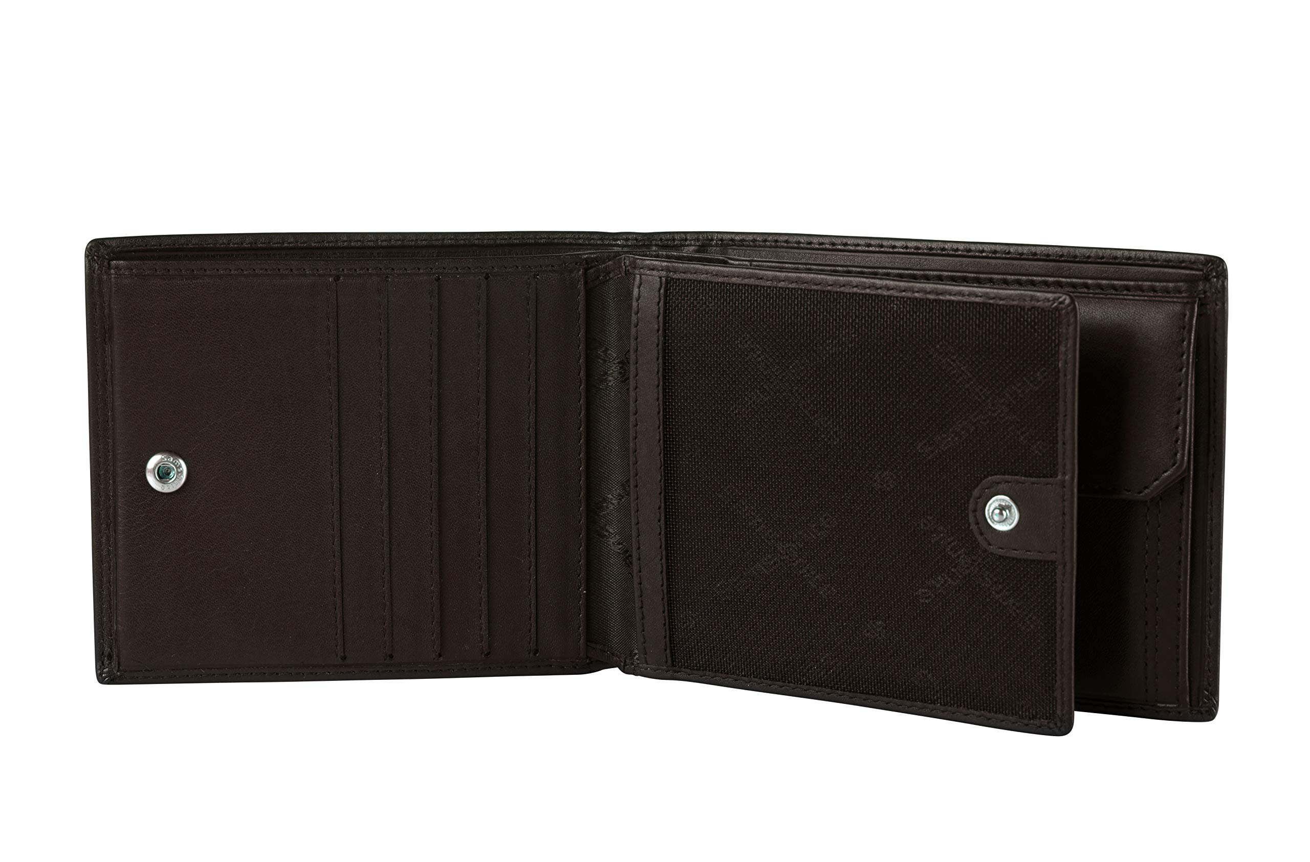 Samsonite Attack 2 SLG - Portfel, 12,8 cm, Brown (Ebony Brown)
