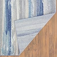 Vista 7 de LUXE WEAVERS Tower Hill Abstract Blue 8x10 Area Rug