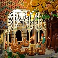 Vista 5 de LightGo Kit de iluminación LED diseñado para El Señor de los Anillos Rivendell compatible con Lego 10316 Juego de construcción - No incluye