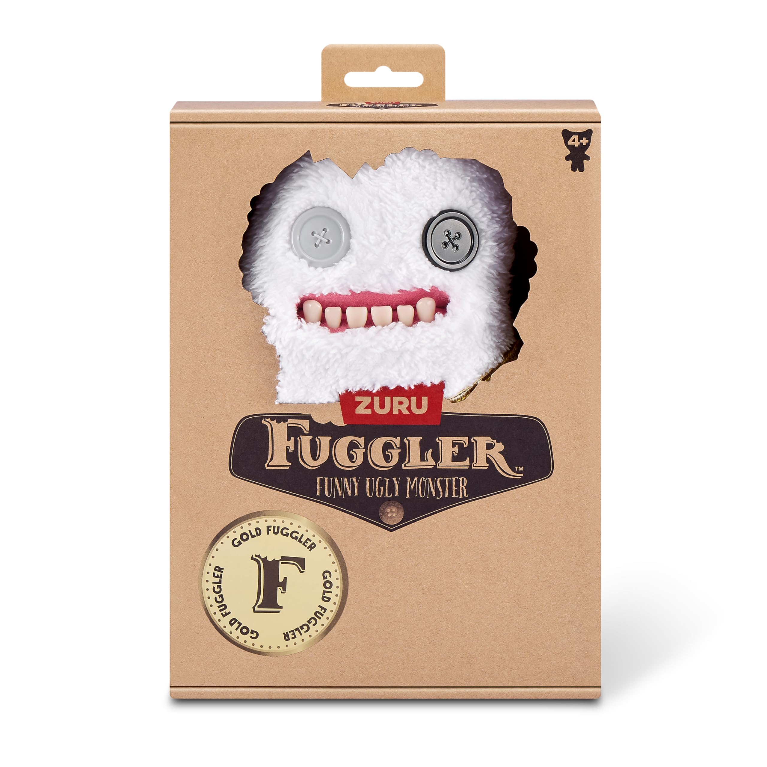 Fuggler Gold Fuggs by ZURU Funny Ugly Monster, Plush, Collectible, Toy, Splodge - Tank Top, 9 inches - Image 3