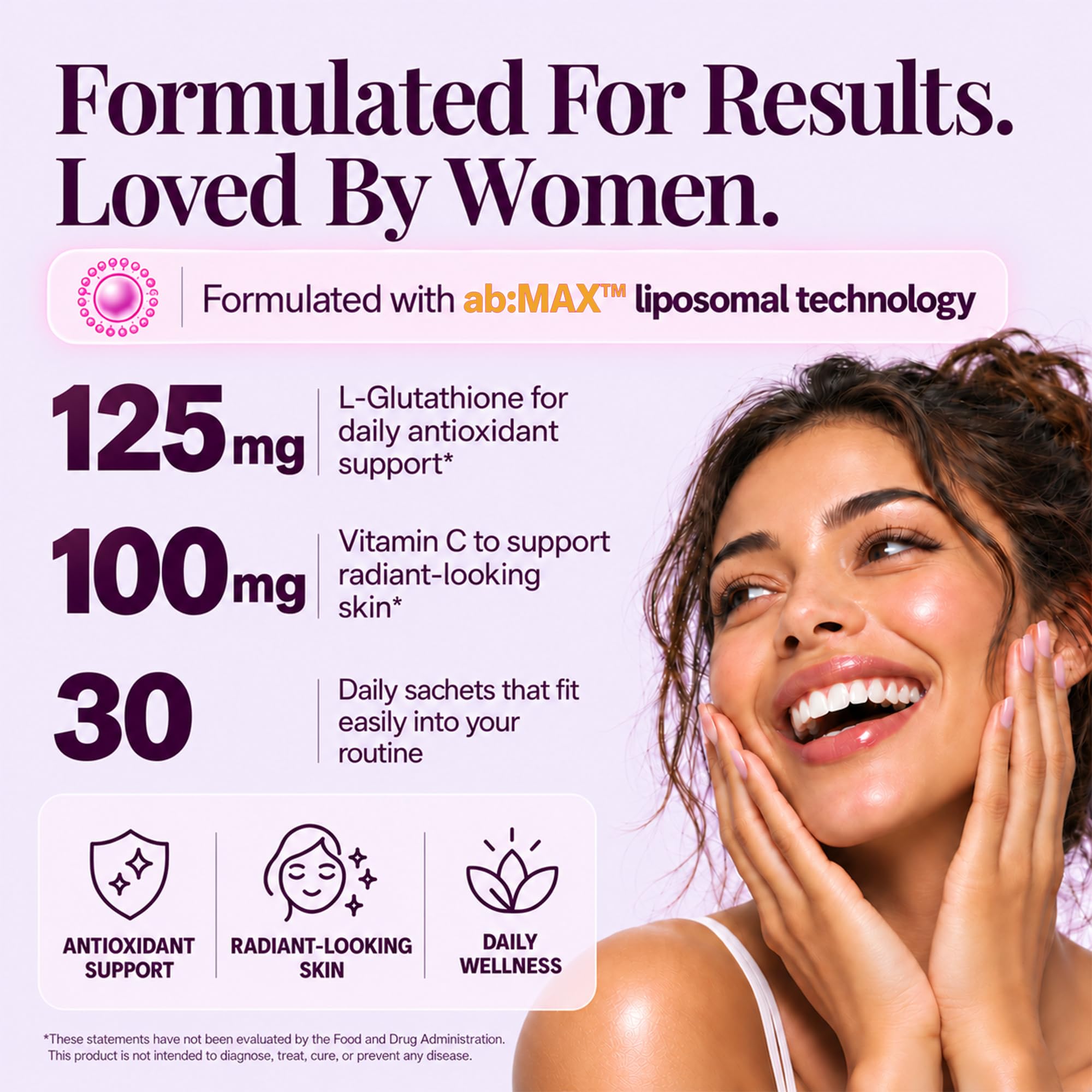 Haroutine Liposomal Glutathione Powder, 125 mg L-Glutathione + Vitamin C — Amazon image 2