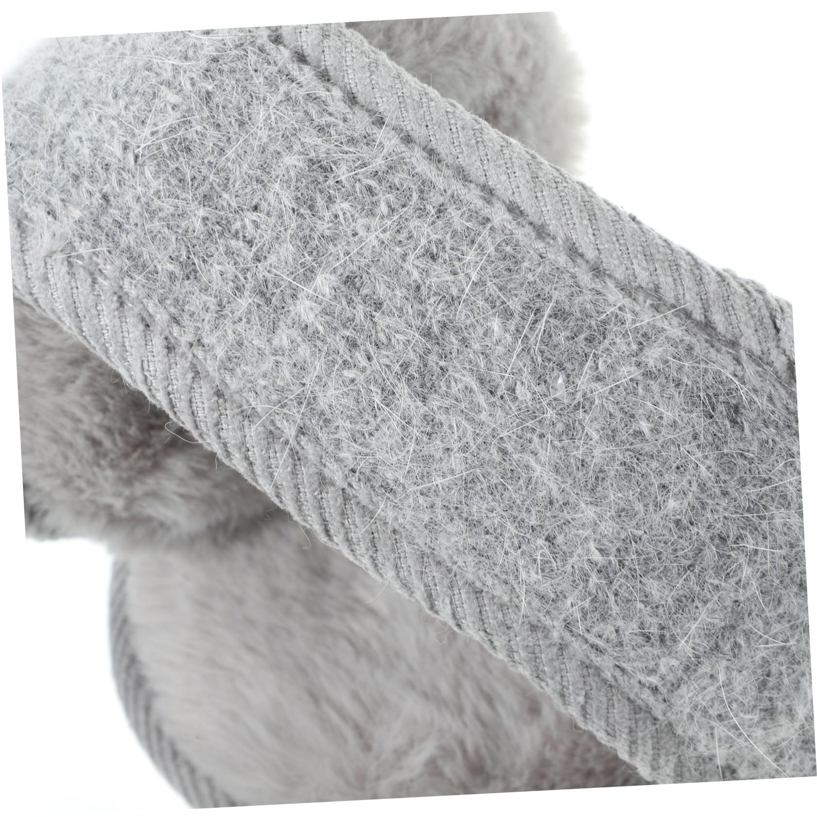 BESTYASH Kaninchenfell Kaninchentoiletten Weihnachsgeschenk Die Plüsch Ohrenschützer Ohrstöpsel Ohr Vlies Winddichte Ohrenschützer Gehörschutzwärmer