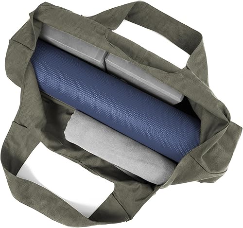 Miniatura 4 de Yogiii, bolsa para esterilla de yoga, la YogiiiTotePRO, bolsa grande para llevar esterilla de yoga con bolsillo lateral, para todos los tamaño de