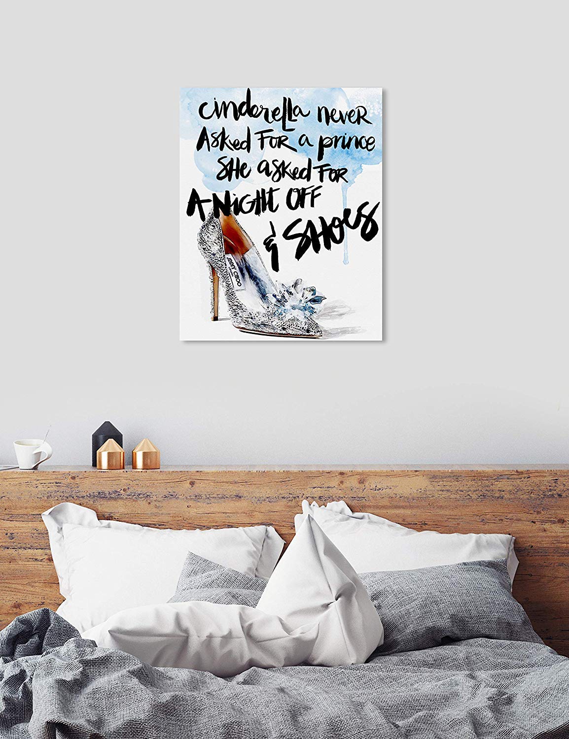 Amazon.com: Oliver Gal 'Cinderella's Night Off' The Fashion Wall