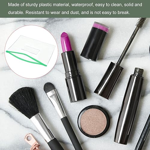 Miniatura 4 de YOKIVE Paquete de 40 bolsas de archivos con cremallera, sobres transparentes A5, organizador de documentos de plástico, carpetas con cremallera,