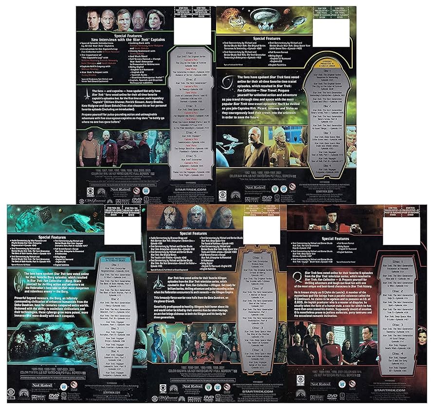 Amazon.com: Star Trek Fan Collective (Captain's Log / Time