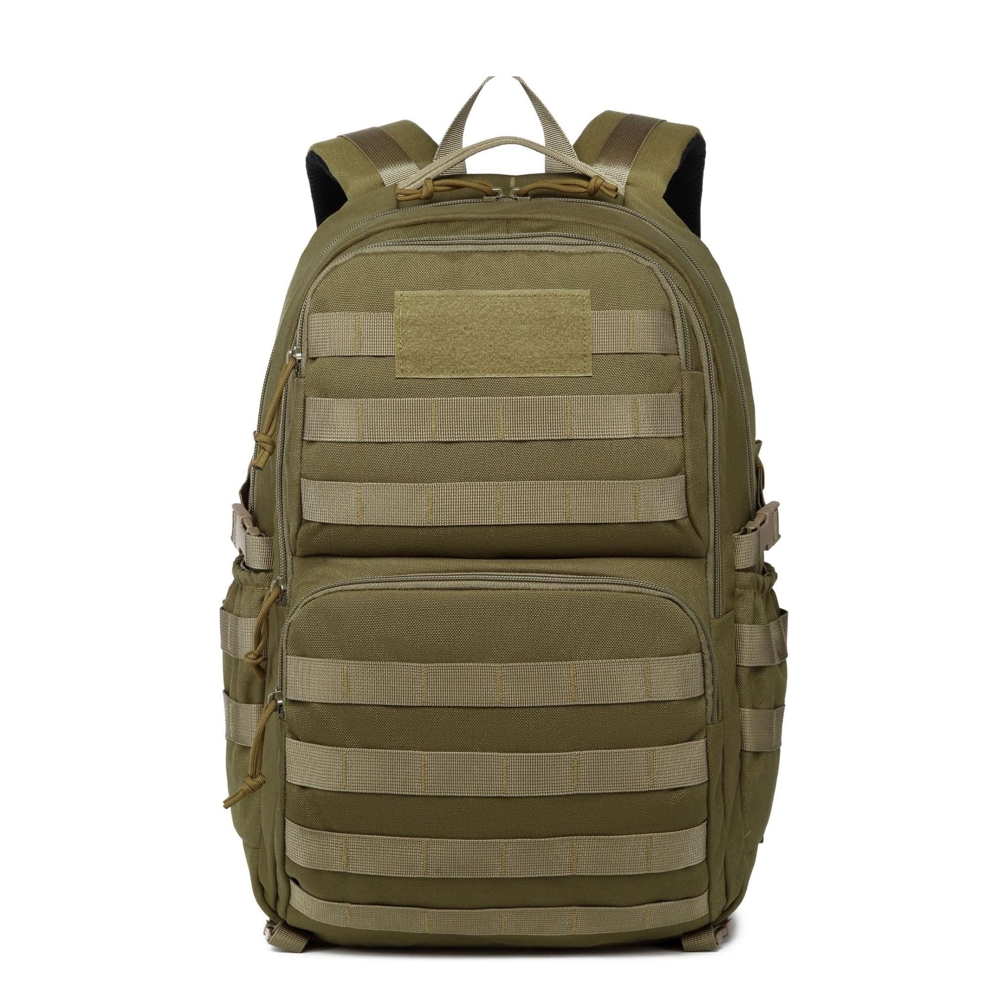 Praktyczny Plecak Męski, Wodoodporny Plecak Turystyczny Outdoor 35l Military Tactical Camping, Oddychająca Torba Sportowa Na Laptopa, Do Trekkingu, Pieszych Wędrówek, Podróży, Kempingu(Brown)