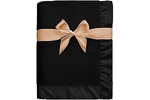 Cozy Black Swaddle Blanket: Your Little One's Snuggly Haven