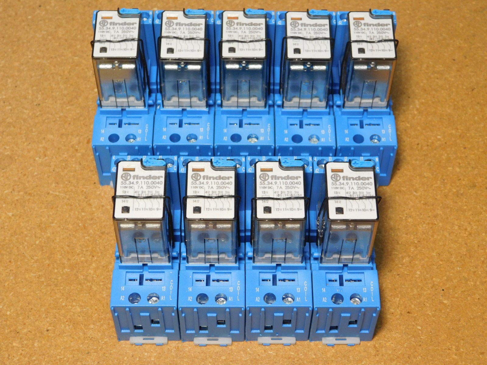 55.32.8.024.0040 | Relè Di Potenza Finder Serie 55 Series, DPDT, Bobina 24V Ca, A Innesto | RS - Foto 4