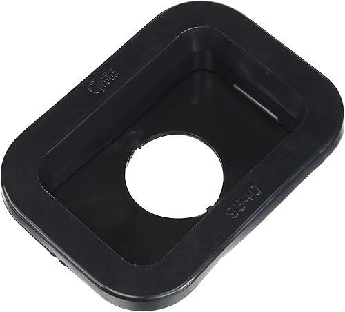 Grote 93402 - Ojal negro para luz rectangular pequeña PVC