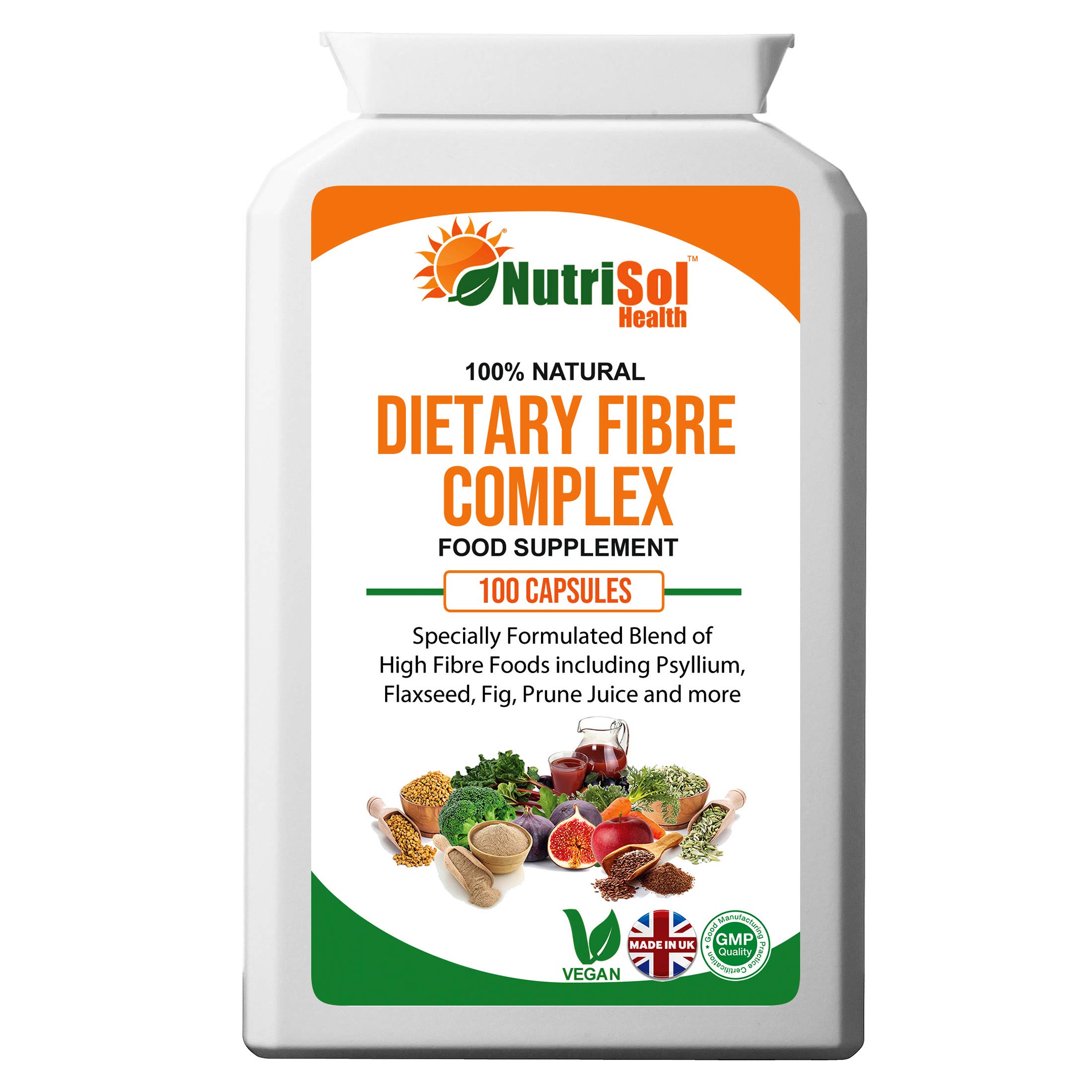 Buy Sol Dietary Fibre Complex 100 s Soluble and Insoluble Fibre Blend