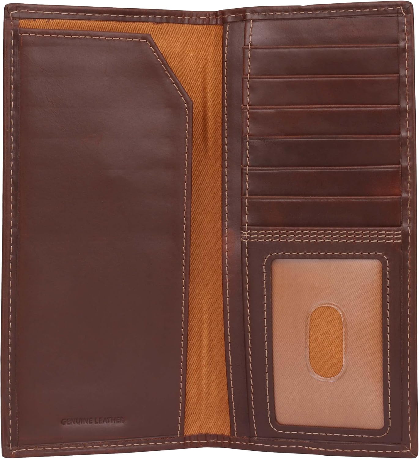 Carhartt Men's Rugged Leather Triple Stich Wallet, Available in Multiple Styles - Image 3