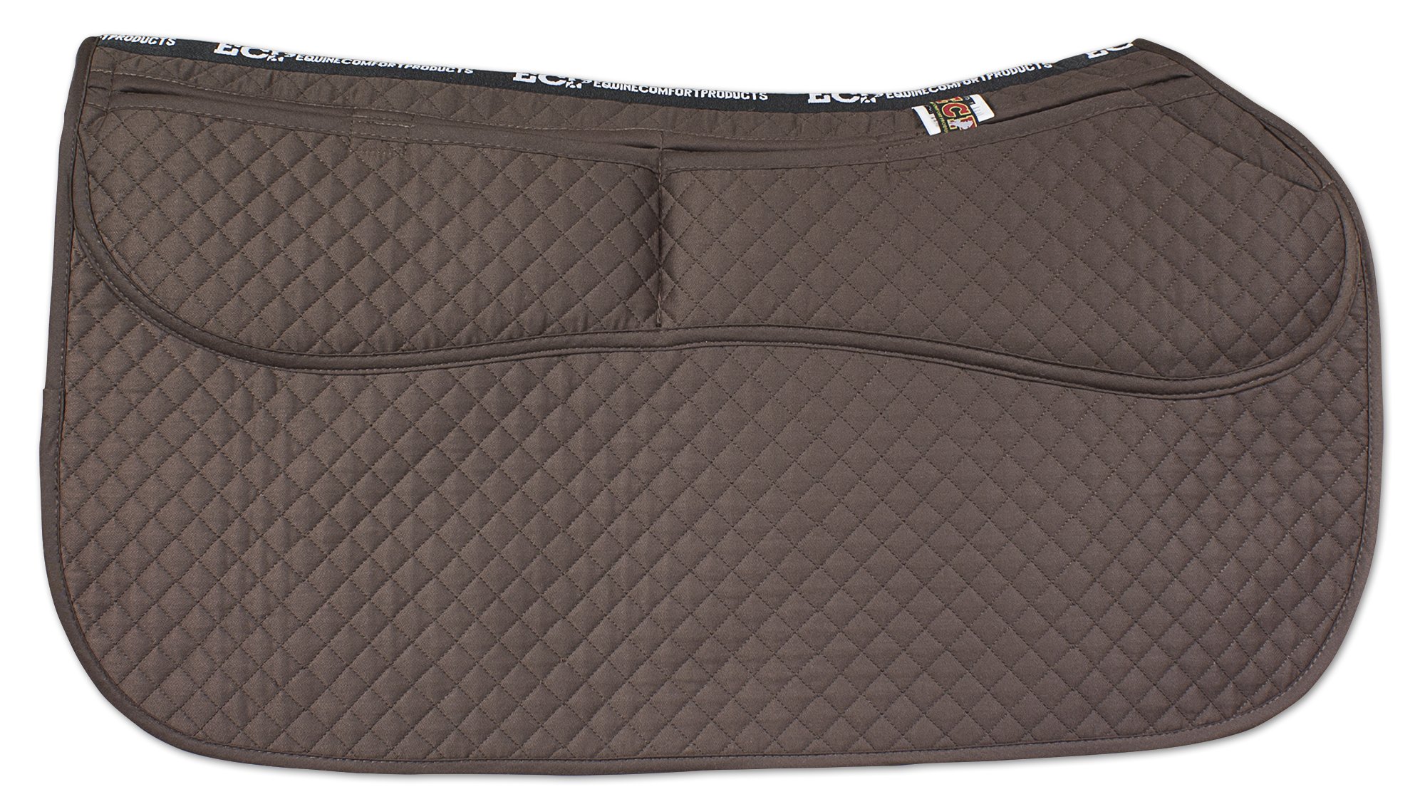 Tapis De Selle Western Thermorégulant Lavable - Coupe Contourée 31x16 Pouces - Neuf