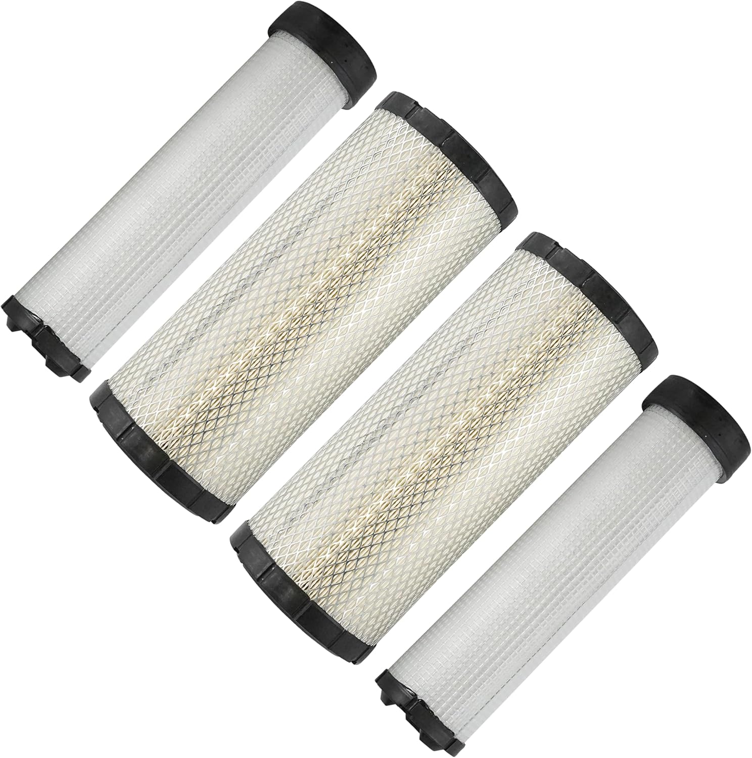 Caltric Air Filters Compatible with John Deere 3720 4044M 4044R 4049M 4049R 4052M 4052R 4066M 4066R 4105 5036C 5039D 5042C 5045D 5075E 5103E 5203 5403 5403