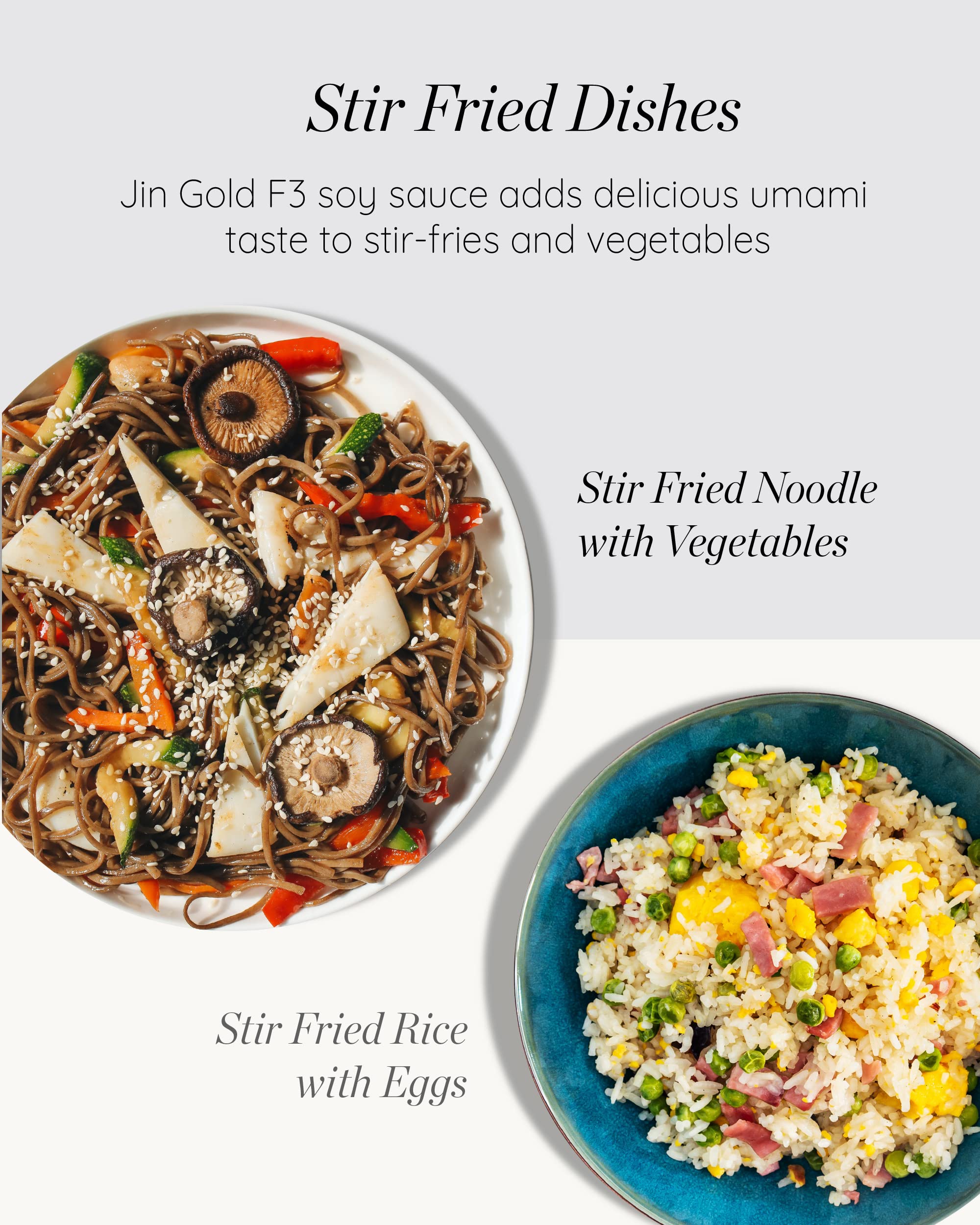 SEMPIO Soy Sauce Jin Gold F3 – Blended for Flavor, Ideal for Stir-fries, Authentic Korean Asian Cuisine, Made in Korea (29.08 fl oz / 860mL, Kosher, Vegan, Non-GMO)​