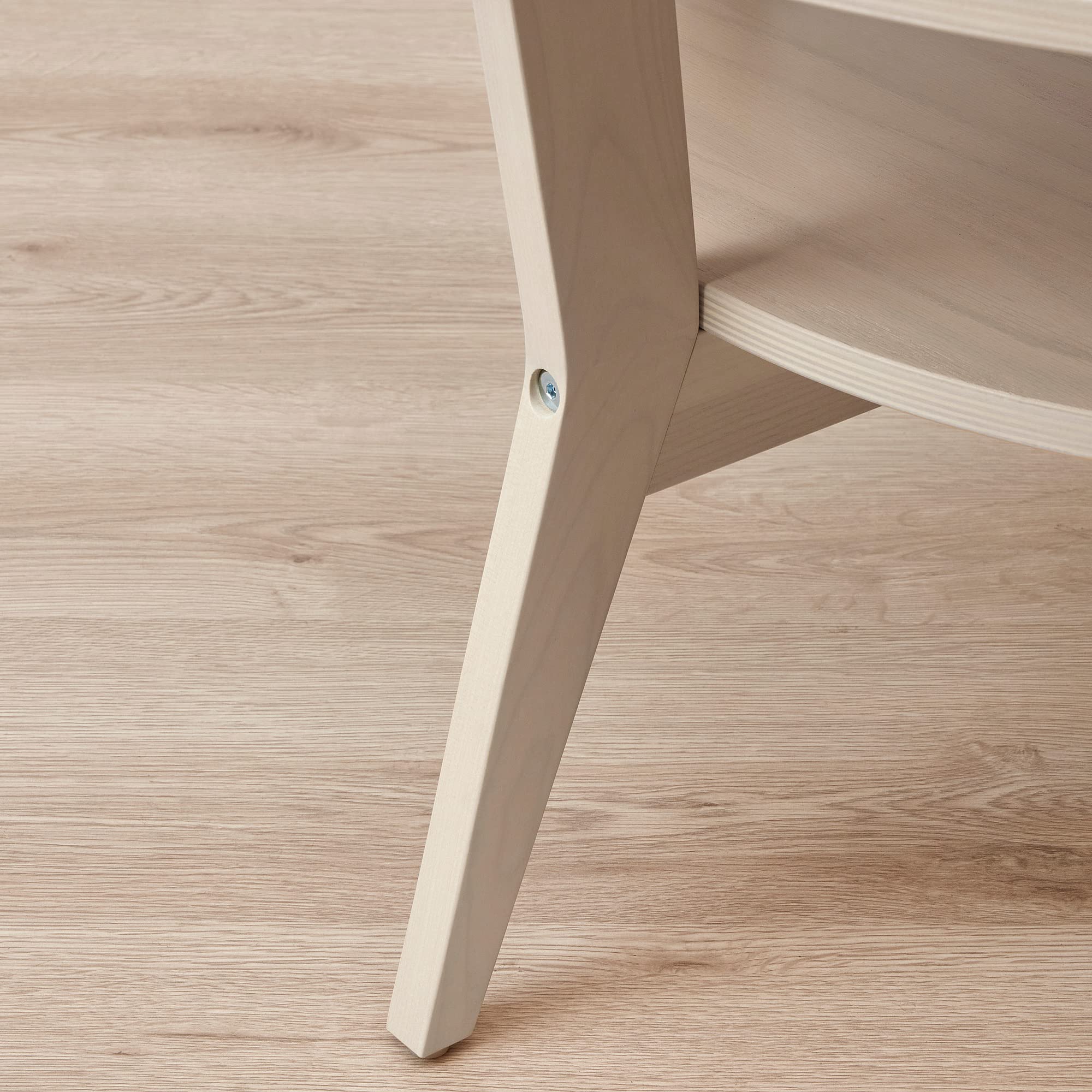 Ikea JAKOBSFORS coffee table, 80 cm, oak veneer : Amazon.co.uk