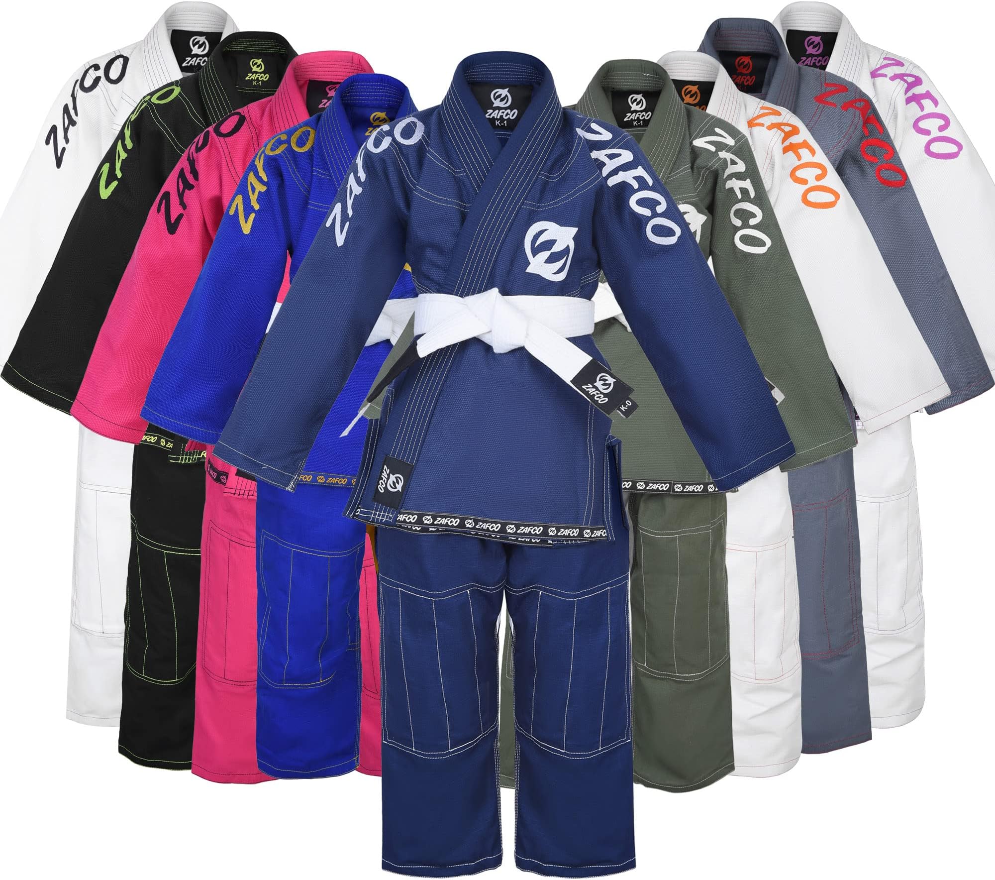 Brazilian Jiu Jitsu, Kids Jiu Jitsu Gi Children BJJ Gi Grappling Kimonos Lightweight White Belt