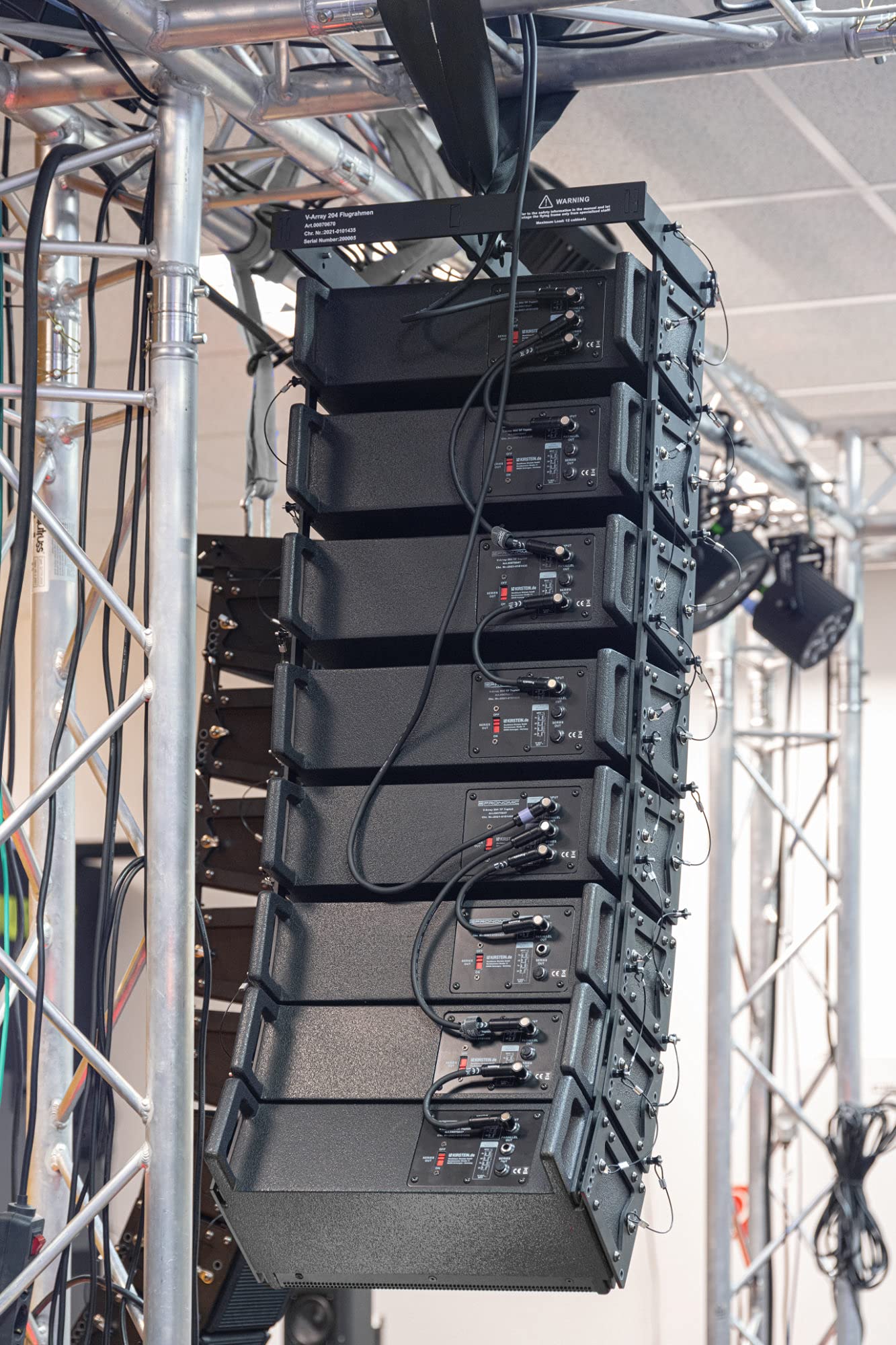 Pronomic V-Array Concert Set, 212 Subwoofer, Équipement: 2X woofer 12" | DSP: processeur DSP 96 kHz, 48 bits, Récepteur Bluetooth® 4.2, Presets DSP: FLAT, LIVE1, LIVE2, 2x sortie ligne XLR, 0 kg