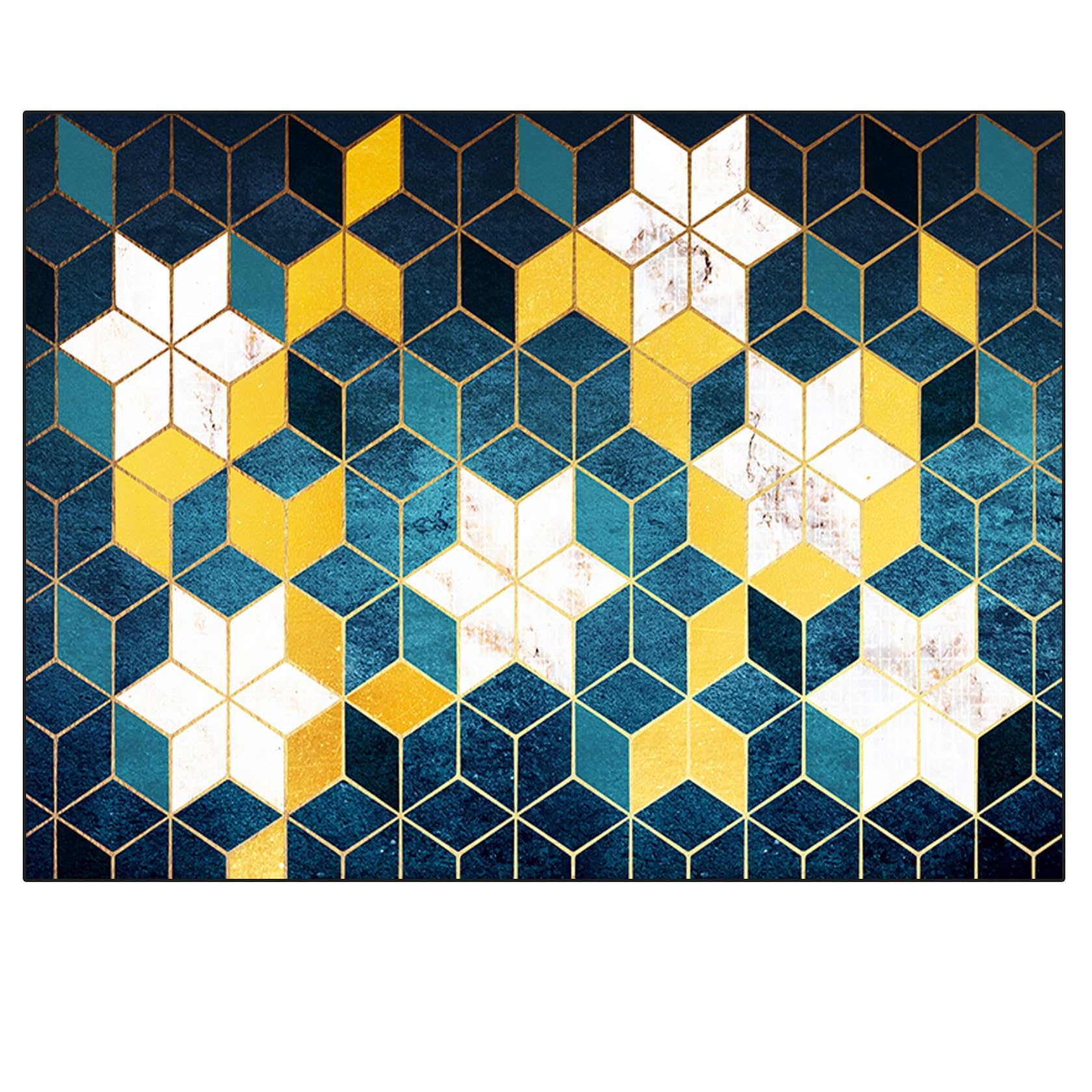 Tapis cuisine antidérapant 70 x 180 cm pour éviter les glissades sur sol mouillé H