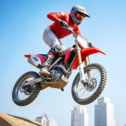 Bike-Stunt-Renntricks – Meistere Highway-Motorrad-Rennspiele