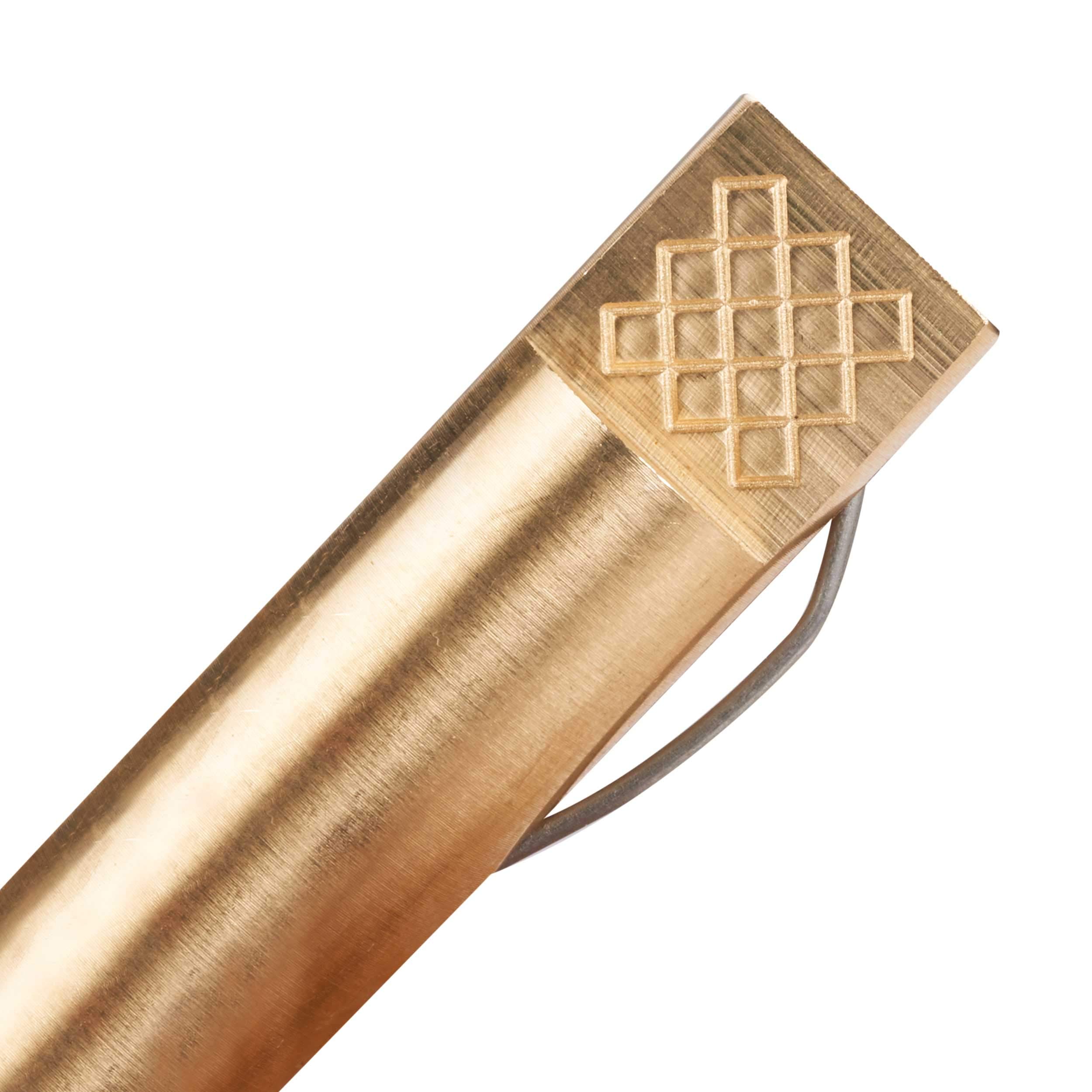 WoodRiver Panca in ottone per cani, 5,1-1 cm x 3/4", set da 2