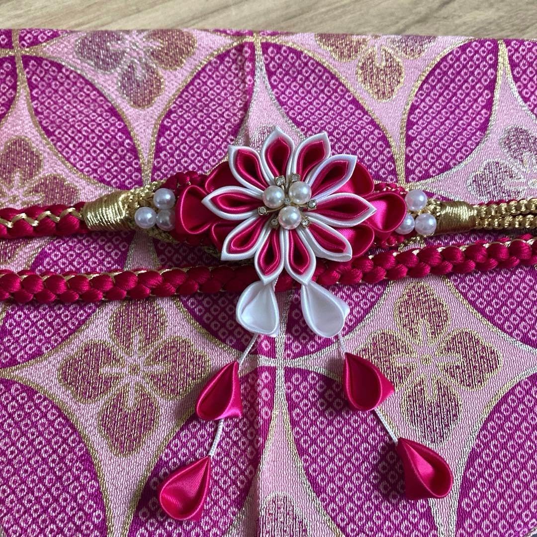 新品 振袖用 成人式 帯締め 帯揚げ 半襟 重ね襟 セット 2025年モデル