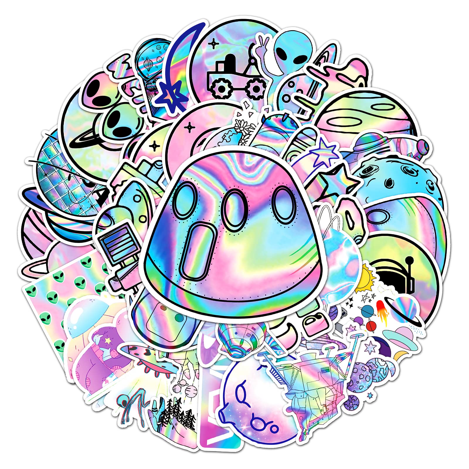 Cute Animal Stickers - 50 Pcs Waterproof Vinyl Decals -5