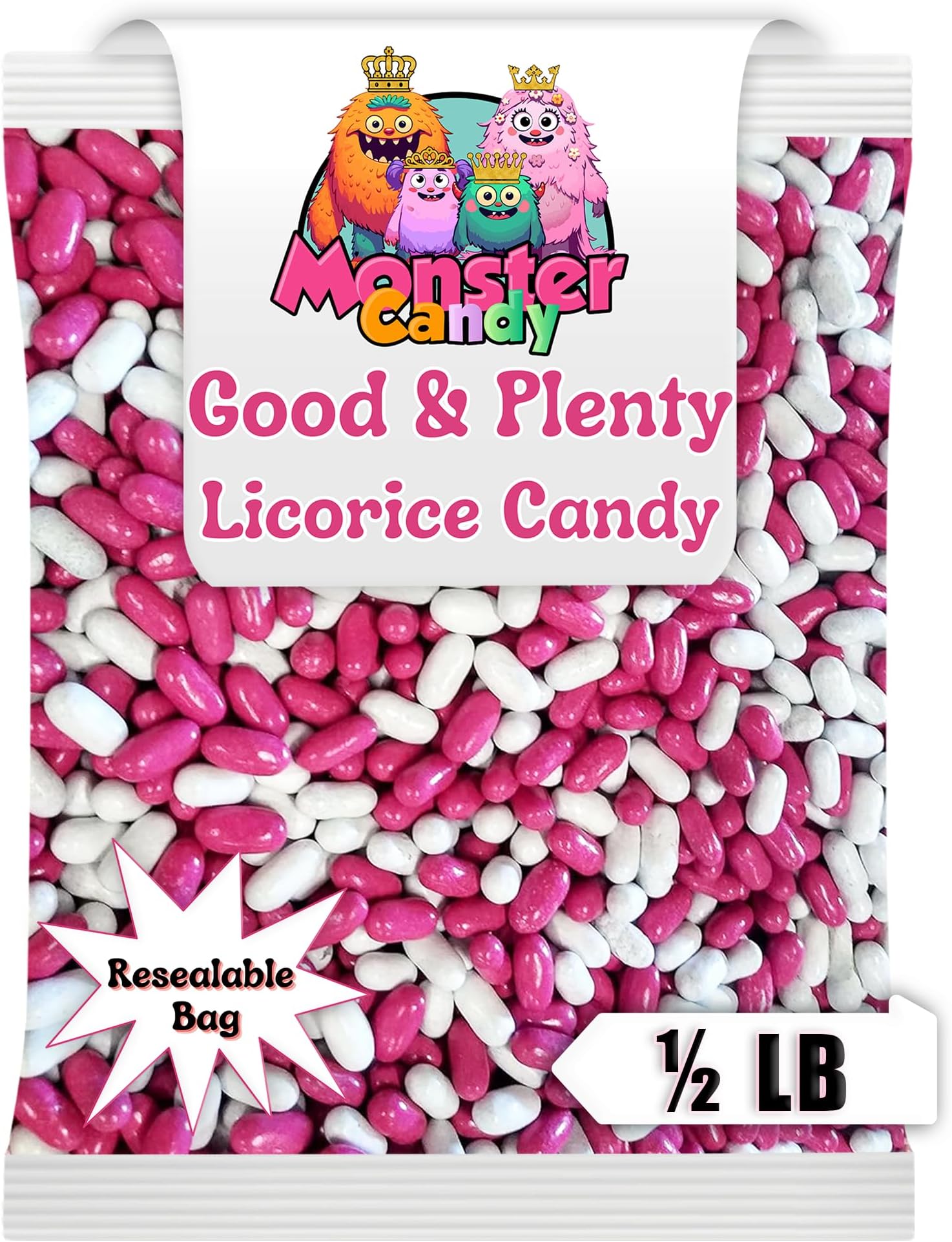 Amazon.com : Black Licorice Candy 8 oz Bulk - Black Licorice Candy ...