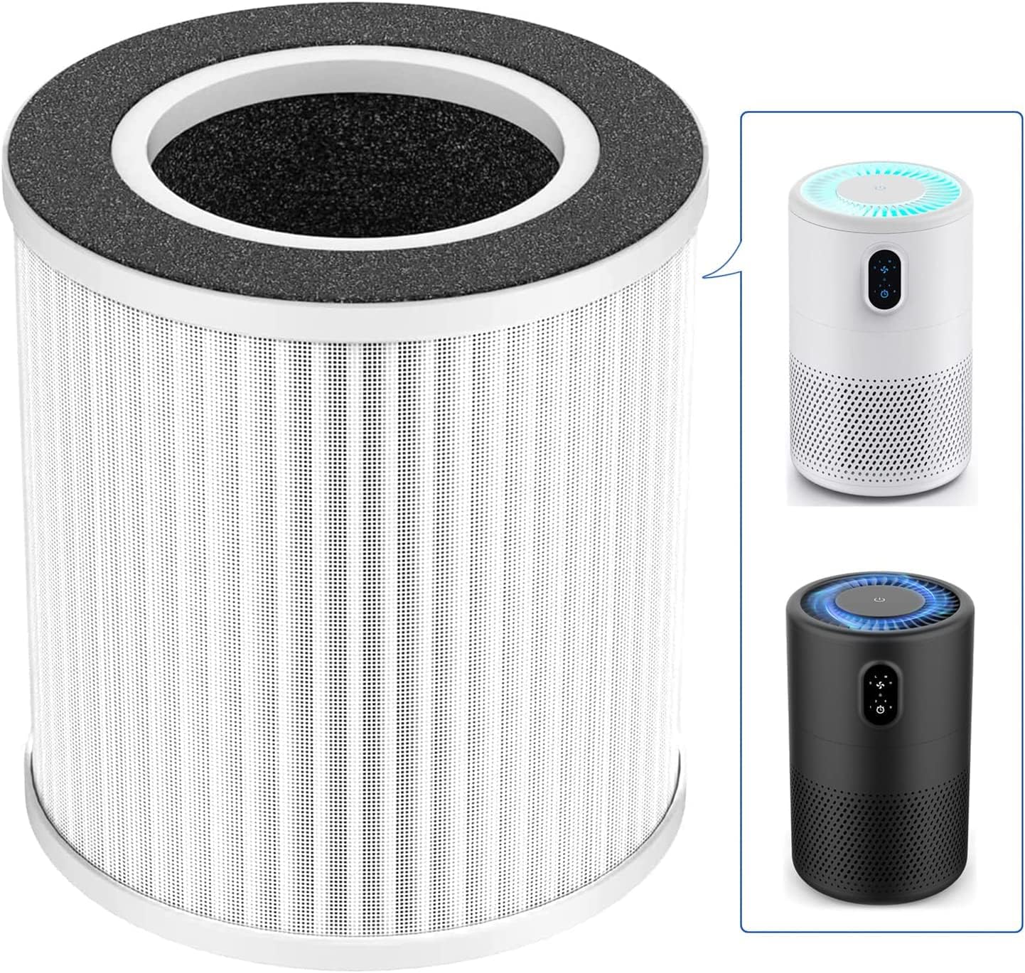H13 HEPA Air Filter Replacement Compatible with MOOKA