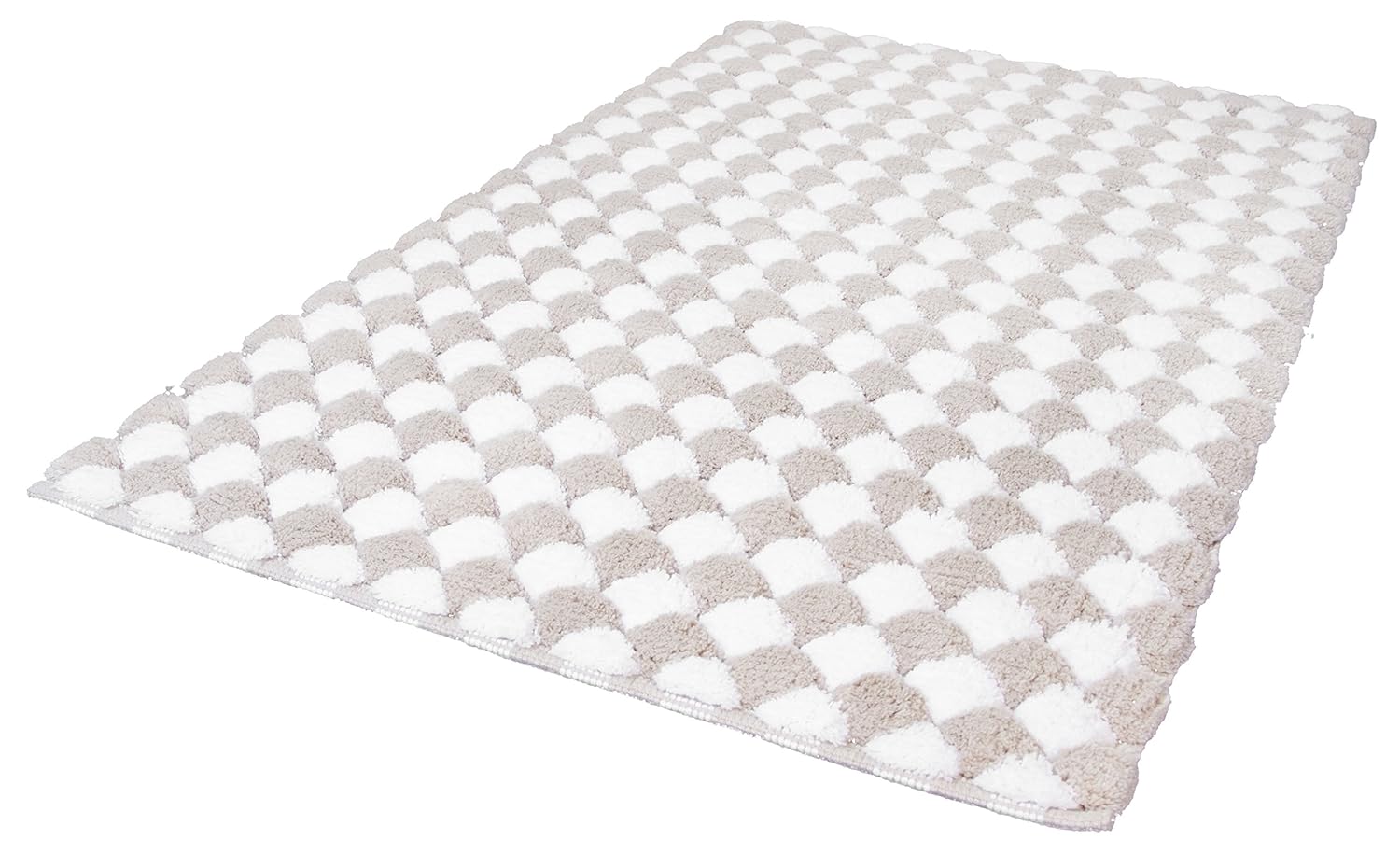 Kleine Wolke Eco Living Merida Natural Cotton Bathroom Rugs 27 6x47 2in Taupe